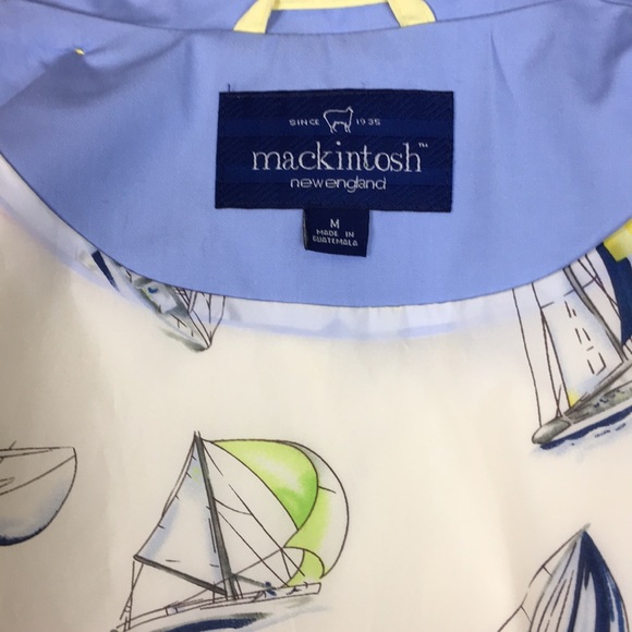 Mackintosh New England Nautical sailboat jacket - Picture 7 of 8
